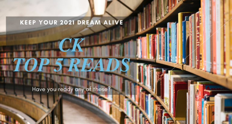 My top reads – Add these 5 books to your 2021 reading list